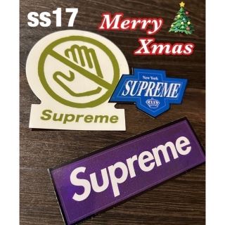 シュプリーム(Supreme)のSUPREME Sticker シュプリームステッカー■ Xmas限定ss17(その他)