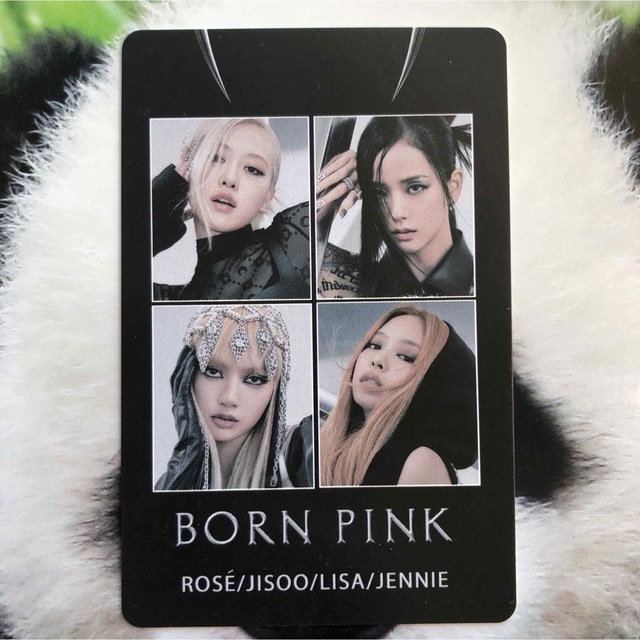 BLACKPINK born pink トレカ ジス ジェニ リサ ロゼ