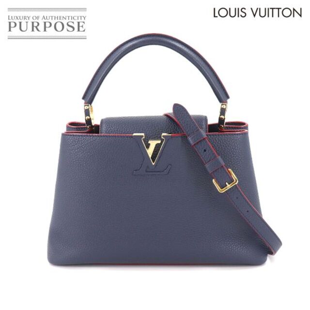 未使用 展示品 ルイ ヴィトン LOUIS VUITTON カプシーヌ MM 2way ショルダー ハンド バッグ トリヨンレザー M43934 VLP 90133565