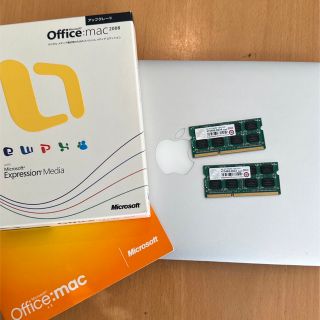 トランセンド(Transcend)の【Office:Mac付】メモリー　DDR3 1333 8GB KIT(PCパーツ)