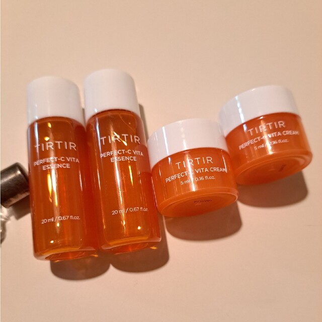 新品未開封】TIRTIRティルティルパーフェクトCビタエッセンス・クリーム ★TIRTIR★パーフェクトシー ビタクリーム★新品未開封品★