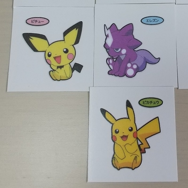 【非売品】ポケモンパン　デコキャラシールイベント ７枚セット