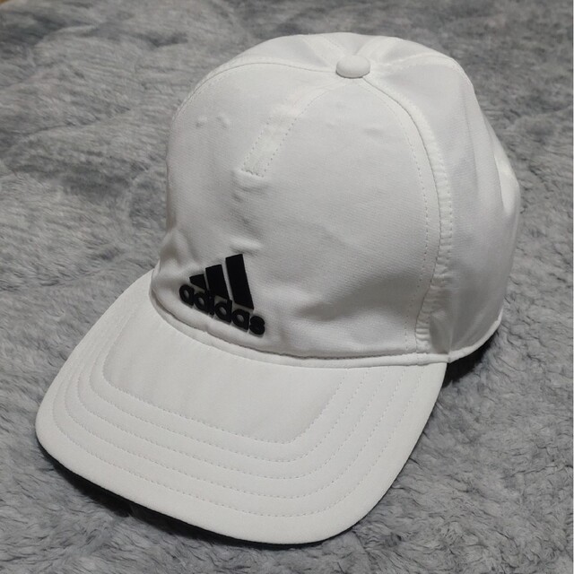 adidas キャップ テニスウェア M エアロレディ 白 ホワイト | フリマアプリ ラクマ