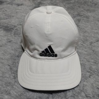 adidas キャップ テニスウェア M エアロレディ 白 ホワイト