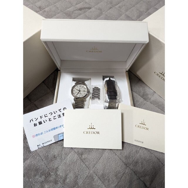 SEIKO(セイコー)のtakosu様専用！GCCD983 リネアルクス　ク　CREDOR　木目金 メンズの時計(その他)の商品写真
