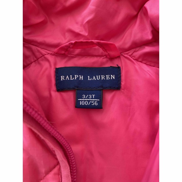 Ralph Lauren(ラルフローレン)のラルフローレン　ダウン　3T キッズ/ベビー/マタニティのキッズ服女の子用(90cm~)(ジャケット/上着)の商品写真