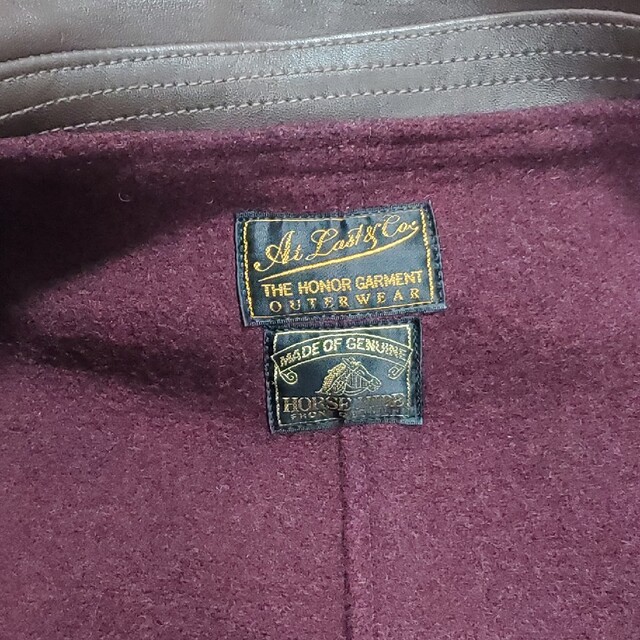 ATLAST アットラスト ホースハイド カーコート 42 Timeworn