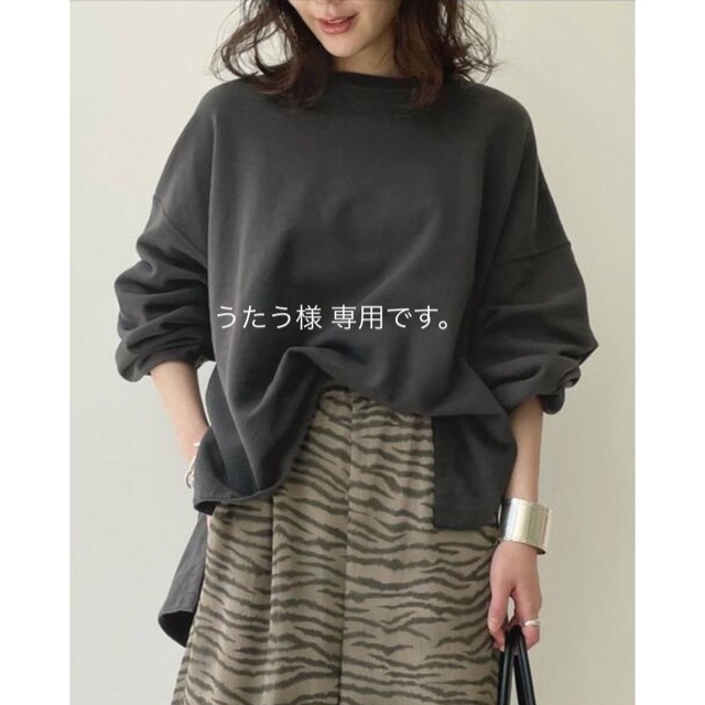 REMI RELIEF Side Slit LongT-shirt レミレリーフ