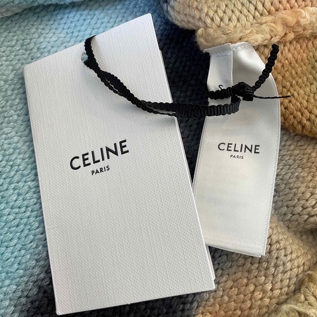 celine(セリーヌ)のCELINE セリーヌ クルーネックセーター ブラッシュドコットン ニット メンズのトップス(ニット/セーター)の商品写真