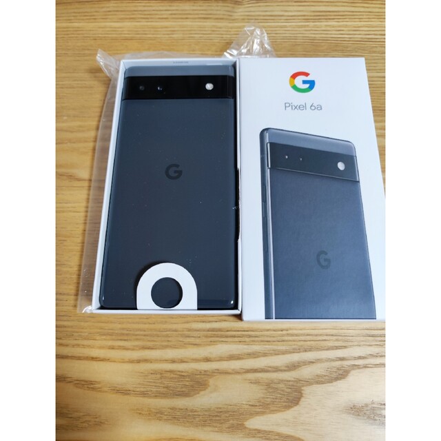 Google Pixel(グーグルピクセル)の【新品】Google Pixel 6a 128G ブラック スマホ/家電/カメラのスマートフォン/携帯電話(スマートフォン本体)の商品写真