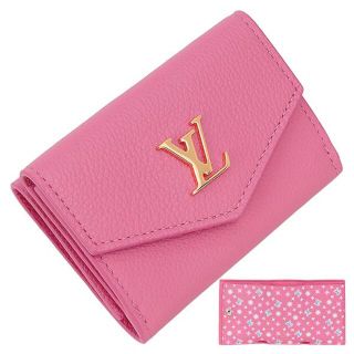 ルイヴィトン(LOUIS VUITTON)のルイヴィトン 三つ折り財布 ミニウォレット 新品 限定 ピンク LV 2661(財布)