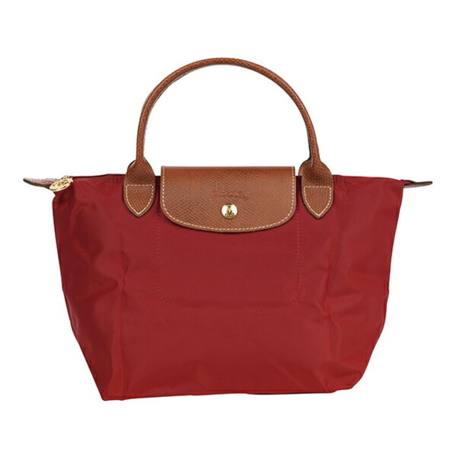 Longchamp ロンシャン　ルプリアージュ　ハンドバッグ　S レッド