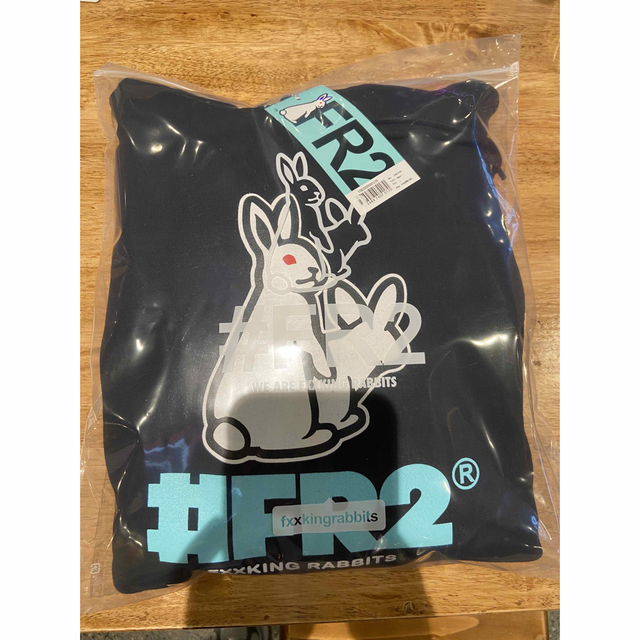 新品未開封　FR2月桃　パーカー　LogoHoodie  沖縄限定　Lサイズ　黒