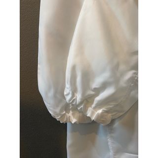 古着 ビンテージ 80s ミリタリー レイン コート ワンピース 白 希少 美品