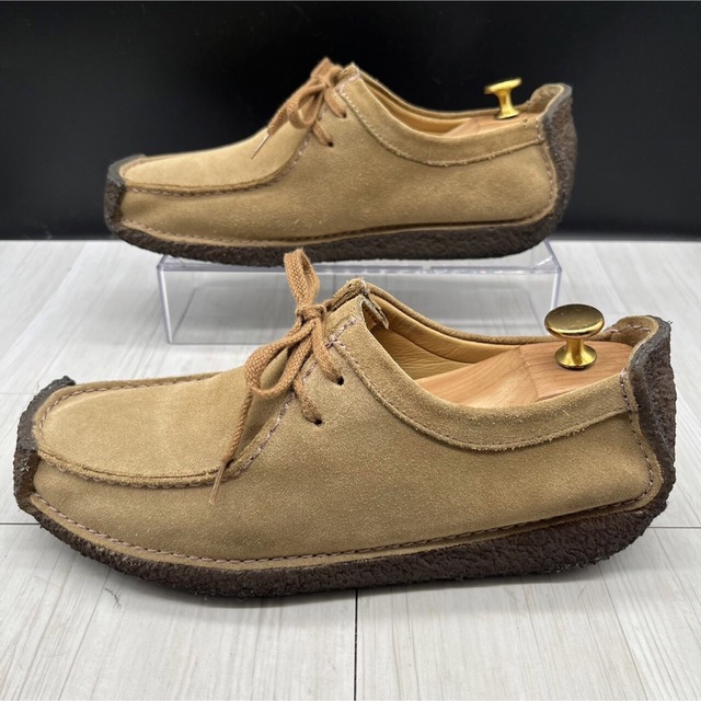 Clarks クラークス 25.5 ナタリー ブーツ  スエード