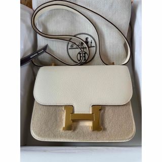 エルメス(Hermes)のお値下げ‼️エルメス　コンスタンスミニ　売り切り価格　ナタゴールド金具　新品(ショルダーバッグ)