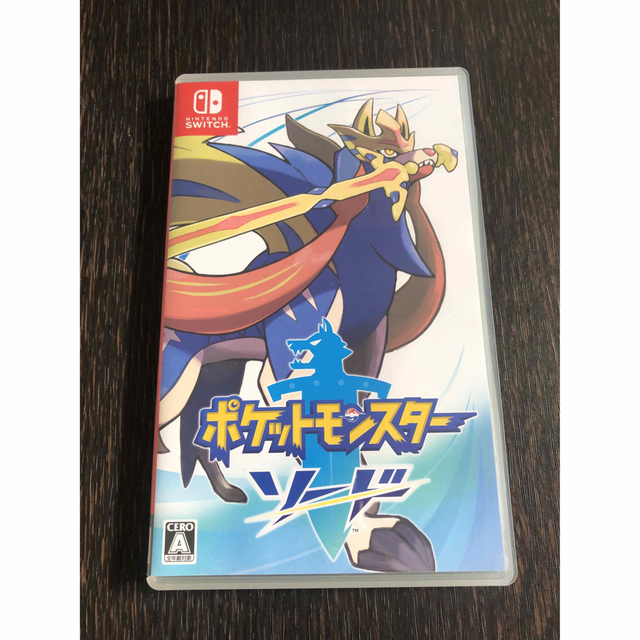 Nintendo Switch(ニンテンドースイッチ)のポケットモンスターソード エンタメ/ホビーのゲームソフト/ゲーム機本体(家庭用ゲームソフト)の商品写真