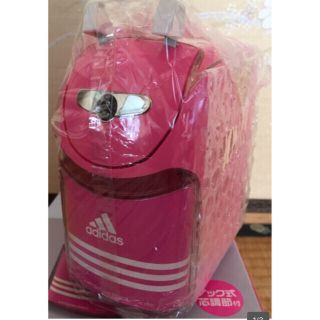 ミツビシ(三菱)のadidasアディダス★手動シャープナー★鉛筆削り器 ピンク(その他)