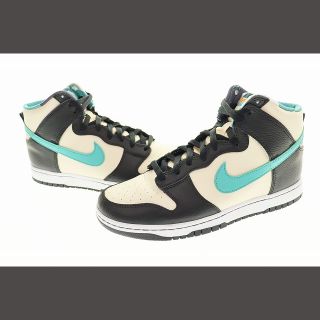 ナイキ(NIKE)のナイキ NIKE DUNK HI RETRO EMB ダンク ハイ ホワイト(スニーカー)