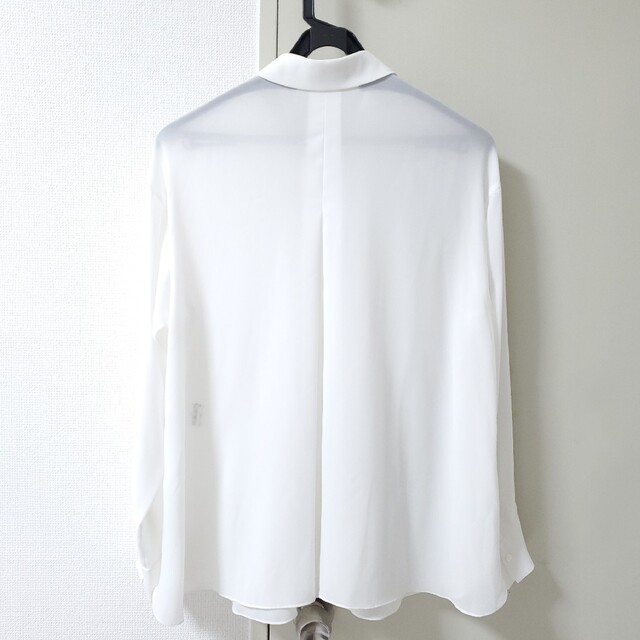 超美品♪EPOCA エポカ シースルー シャツ ホワイト 長袖 yqf0DEsJPT
