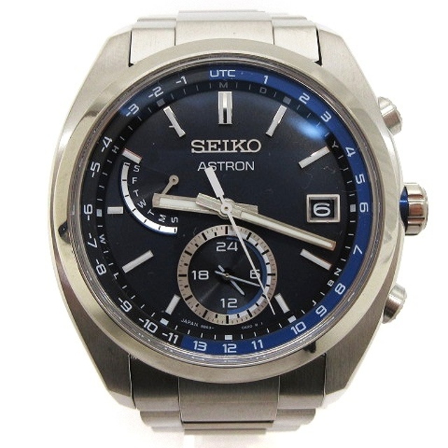 SEIKO(セイコー)のセイコー アストロン 腕時計 電波ソーラー 8B63-0BA0 青文字盤 ■SM メンズの時計(その他)の商品写真