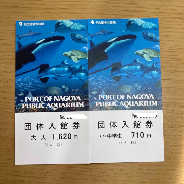 名古屋港水族館2セット