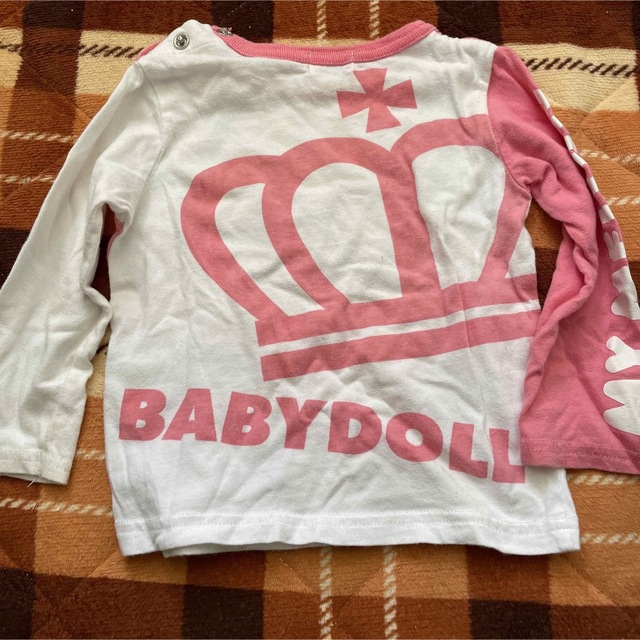 BABYDOLL(ベビードール)のBABYDOLLマイメロ ロンティー キッズ/ベビー/マタニティのキッズ服女の子用(90cm~)(Tシャツ/カットソー)の商品写真