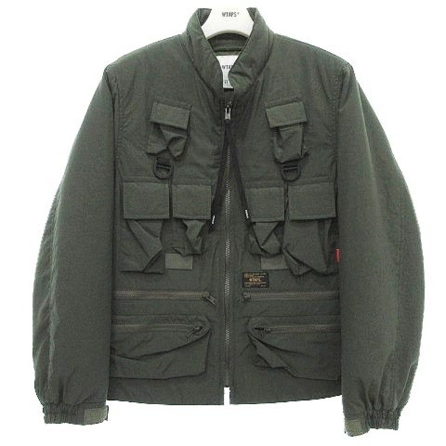 ダブルタップス WTAPS 17AW MODULAR JACKET 01 カーキ 【人気商品