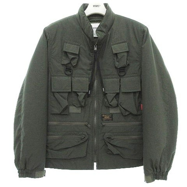 ダブルタップス WTAPS 17AW MODULAR JACKET 01 カーキ