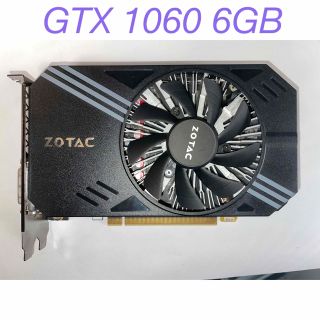 Zotac GeForce  GTX 1060 6GBモデル(PCパーツ)