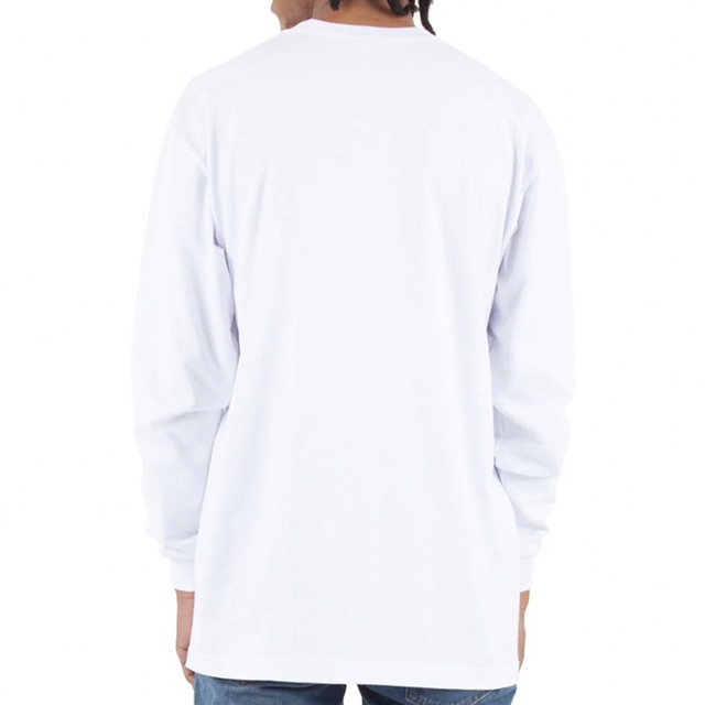 新品シャカウェア 7.5ozヘビーウエイト無地長袖Tシャツ 白2枚セット 4XL メンズのトップス(Tシャツ/カットソー(七分/長袖))の商品写真