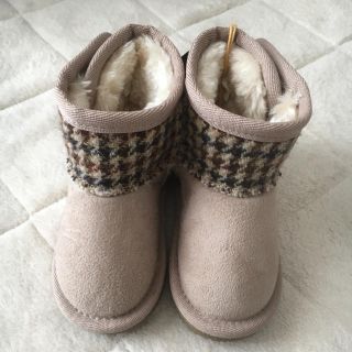 ハリスツイード(Harris Tweed)のしまむら×ハリスツイードムートンブーツ(ブーツ)