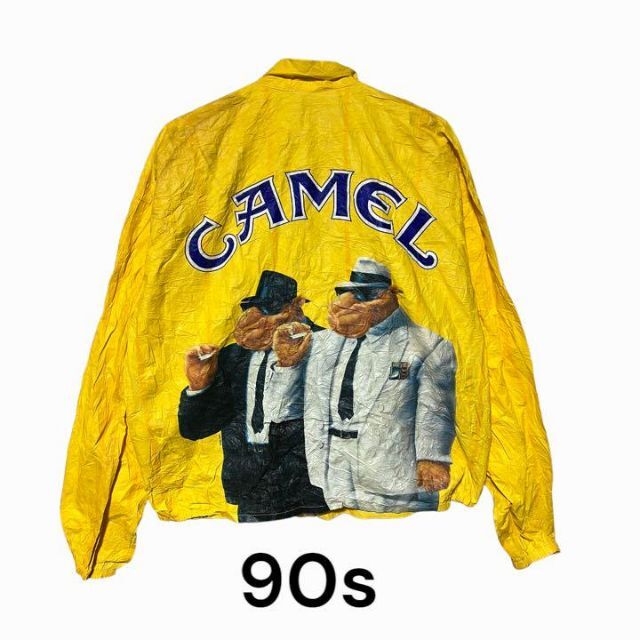CAMEL キャメル　90s ペーパージャケット　タバコ　ブルゾン　コピーライト