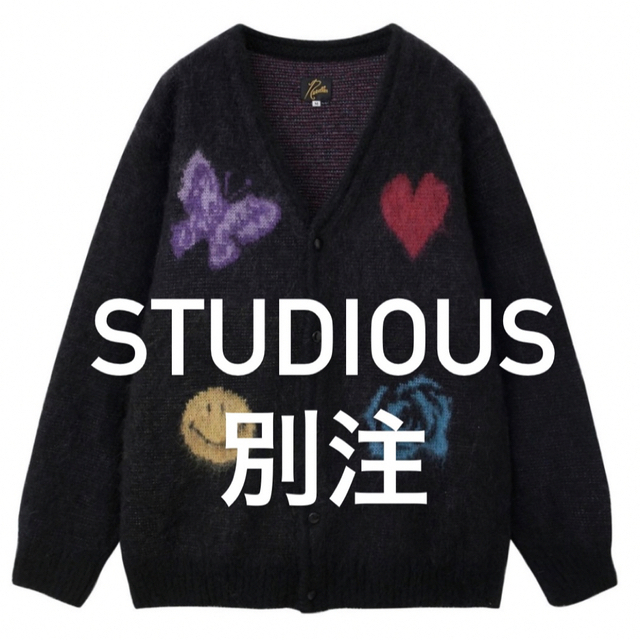 NEEDLES 22fw別注 Mohair CardiganPapillon90