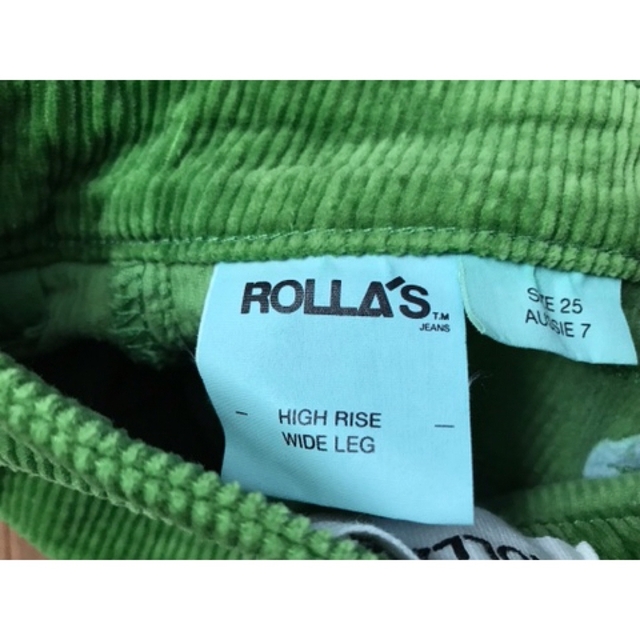 ROLLA'S(ローラズ)のRolla‘sローラストコーデュロイパンツ未使用　お直しあり レディースのパンツ(カジュアルパンツ)の商品写真