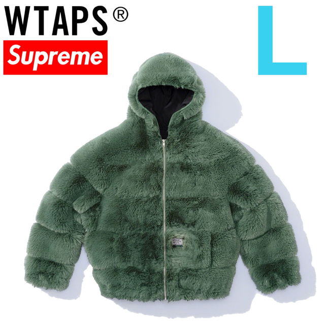 SUPREME WTAPS Faux Fur Hooded Jacket