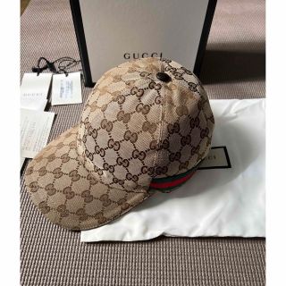 グッチ(Gucci)のGUCCI ベースボールキャップ　レディースSサイズ(キャップ)