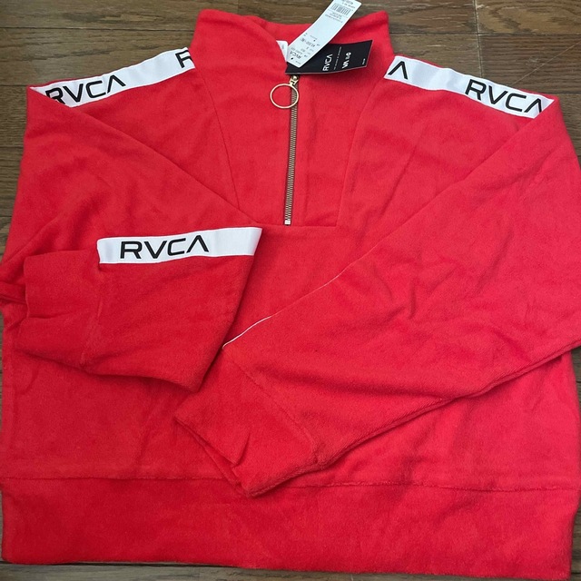 RVCA(ルーカ)のRVCA ルーカ ハーフジップ レディースのトップス(パーカー)の商品写真