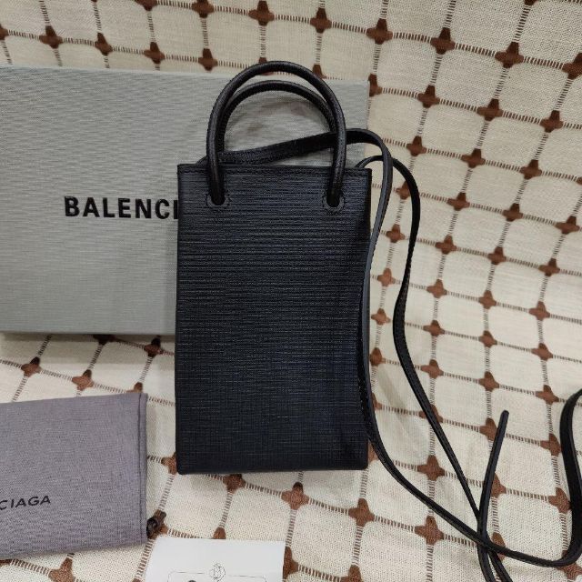 BALENCIAGA バレンシアガ フォンホルダー ショルダーバッグ | www
