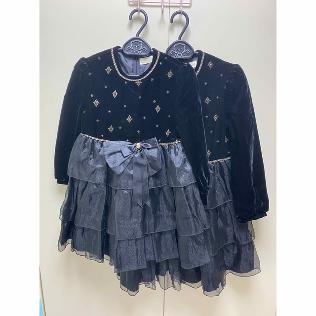 ワンピース　ドレス　セット　 キッズ/ベビー/マタニティのキッズ服女の子用(90cm~)(ワンピース)の商品写真