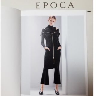 エポカ(EPOCA)の◆EPOCA エポカ◆定価64,900円　女優襟モード感溢れるロングカーディガン(カーディガン)