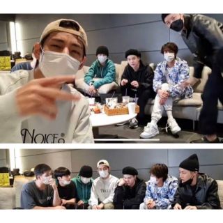 BTS テテ着用 NOICE トレーナー スウェット L テヒョン Vの通販 by K's