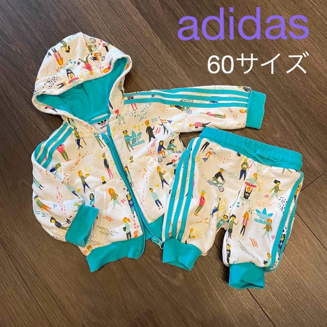 adidas(アディダス)のadidas セットアップ　60 キッズ/ベビー/マタニティのベビー服(~85cm)(その他)の商品写真