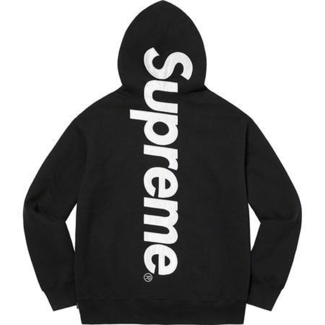 Supreme(シュプリーム)のシュプリームMサイズ/SatinAppliqueHoodedSweatshirt メンズのトップス(パーカー)の商品写真