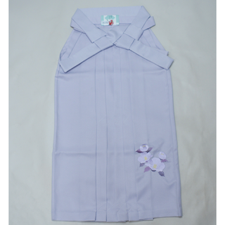 袴 単品 無地刺繍 袴下87,91,95cm 薄紫 NO38350(振袖)