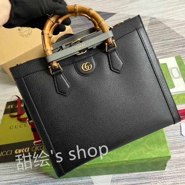 GUCCIダイアナ ミディアム オールドグッチ トートバッグ A4収納 www