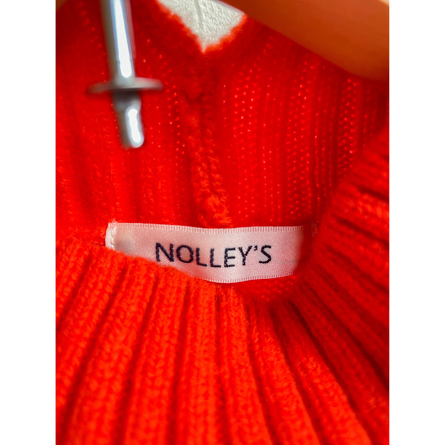 NOLLEY'S(ノーリーズ)のNOLLEY’S ハイネックプルオーバー(オレンジ) レディースのトップス(ニット/セーター)の商品写真