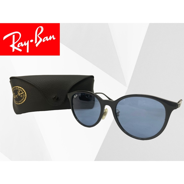 美品‼︎レイバン Rayban ブルーレンズ RB4334D 601/80 1