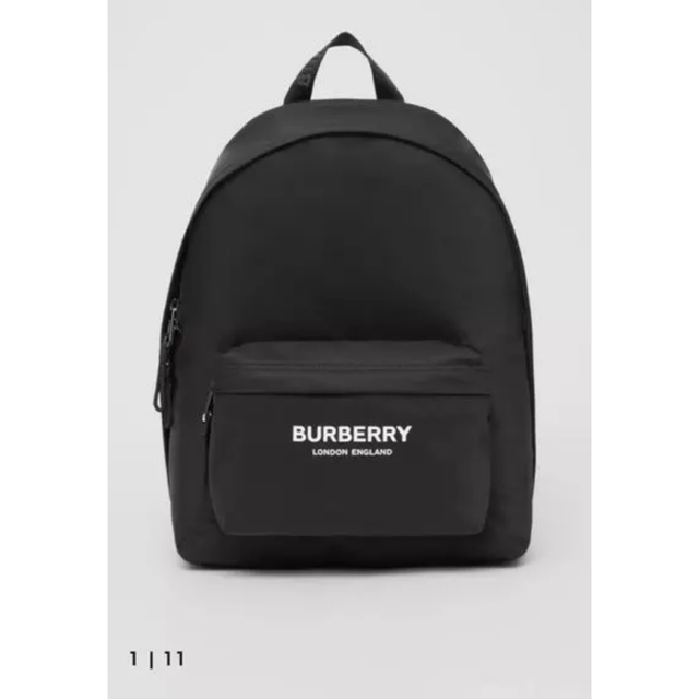 BURBERRY - Burberry ナイロン　レザー　バックパック