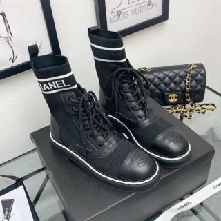 シャネル 新作 ブーツ(レディース)の通販 44点 | CHANELのレディースを ...